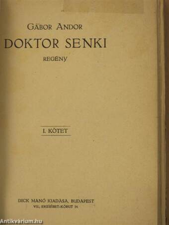 Doktor Senki I-II.