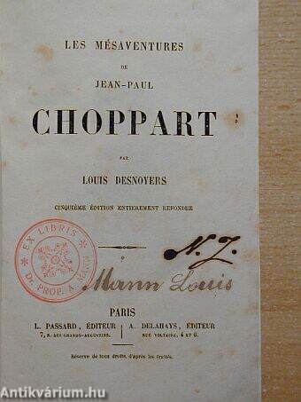 Les mésaventures de Jean-Paul Choppart/Pipo