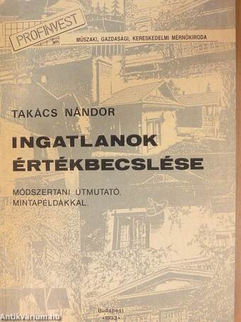 Ingatlanok értékbecslése