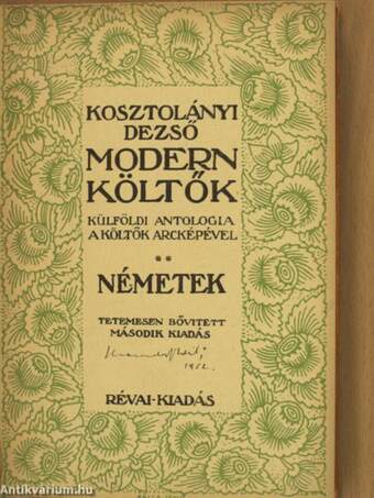 Modern költők II.