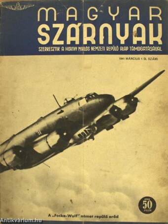 Magyar Szárnyak 1941. március 1.