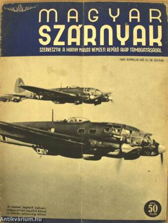Magyar Szárnyak 1941. április 15.