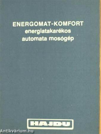 Energomat-komfort energiatakarékos automata mosógép