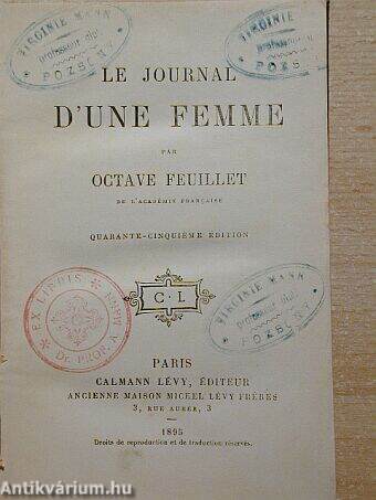 Le journal d'une femme