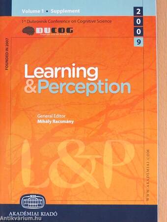 Learning & Perception Volume 1, Supplement, 2009
