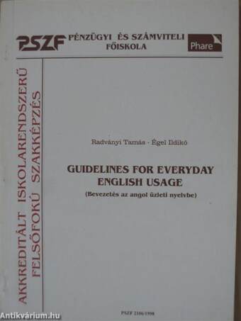 Guidelines for Everyday English Usage