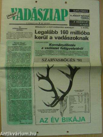 Magyar Vadászlap 1991. október-1994. december