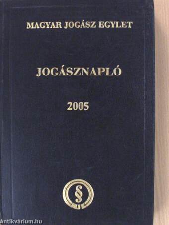 Jogásznapló 2005