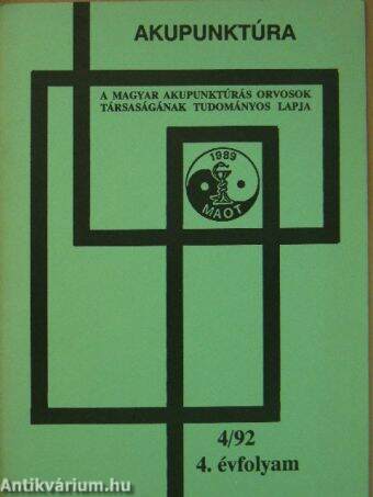 Akupunktúra 1992/4.