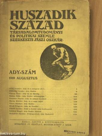 Huszadik Század 1919. augusztus