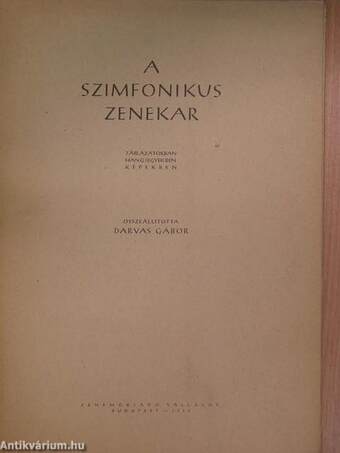 A szimfonikus zenekar