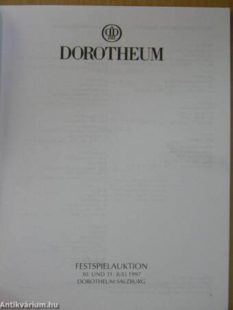 Dorotheum-Festspielauktion