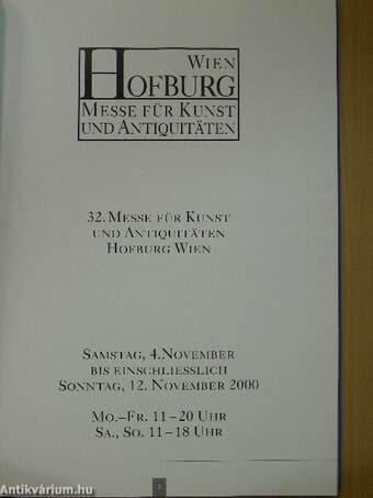 Wien Hofburg-32. Messe für Kunst und Antiquitäten