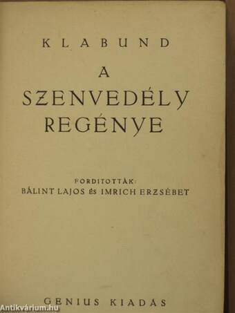 A szenvedély regénye