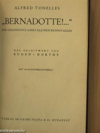 "Bernadotte!..."
