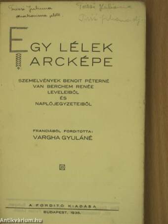 Egy lélek arcképe