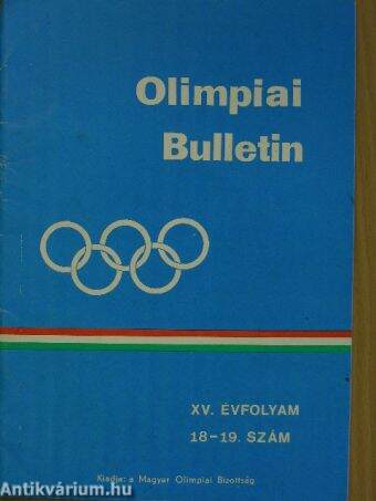 Olimpiai Bulletin 18-19.