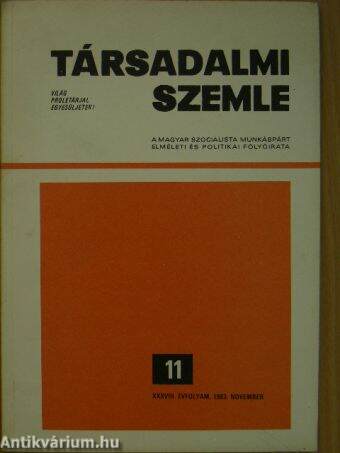 Társadalmi Szemle 1983. november