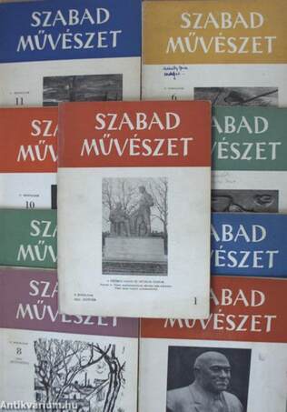 Szabad Művészet 1951. (nem teljes évfolyam)