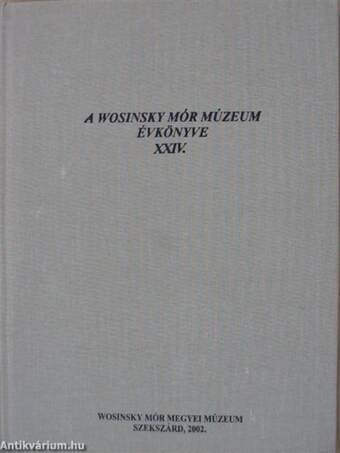 A Wosinsky Mór Múzeum évkönyve XXIV.