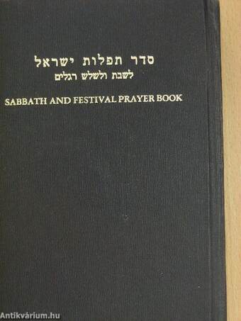 Sabbath and Festival Prayer Book