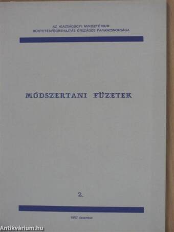 Módszertani füzetek 1982. december