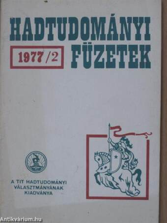 Hadtudományi füzetek 1977/2