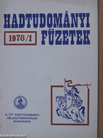 Hadtudományi füzetek 1978/1