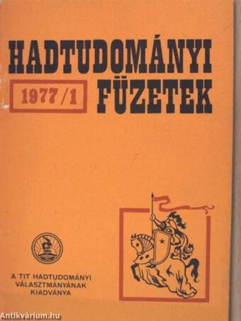 Hadtudományi füzetek 1977/1