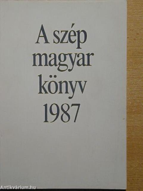 A szép magyar könyv 1987