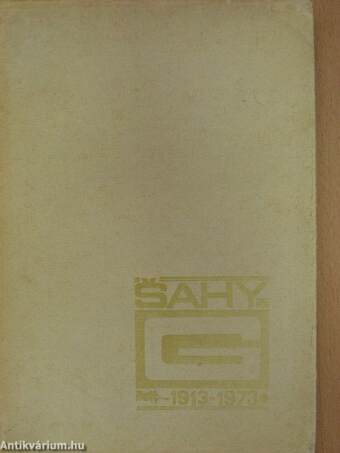 Sahy 1913-1973