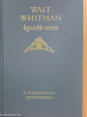 Walt Whitman legszebb versei