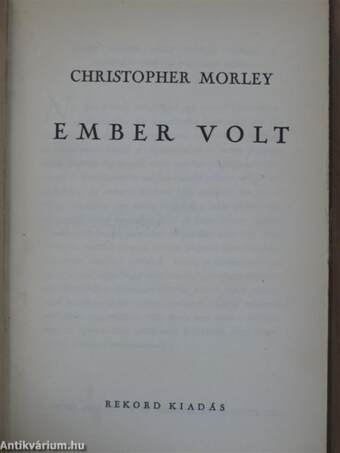 Ember volt