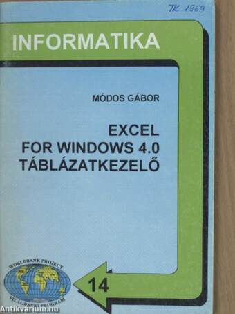 Excel for Windows 4.0 táblázatkezelő