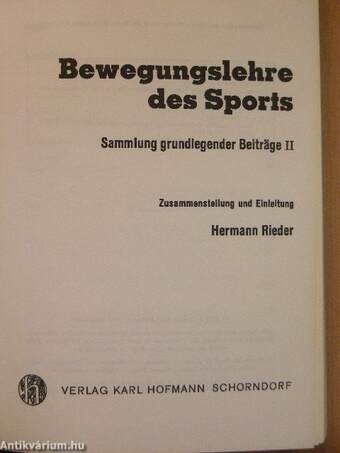 Bewegungslehre des Sports