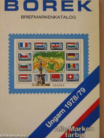 BOREK Briefmarkenkatalog - Ungarn 1978/79