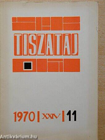 Tiszatáj 1970. november