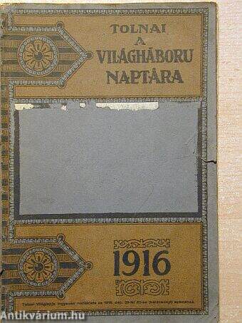 A világháború naptára 1916