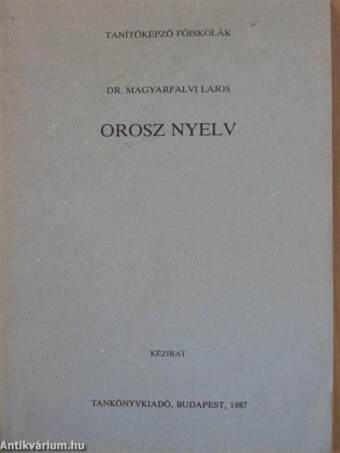 Orosz nyelv