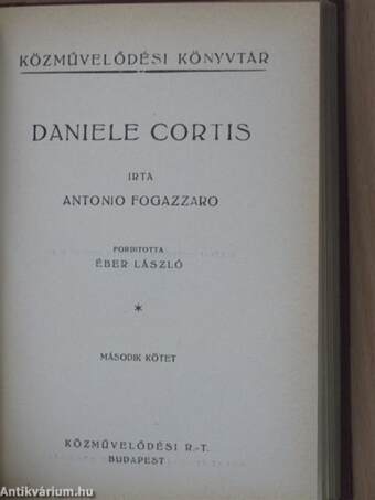 Daniele Cortis I-II.