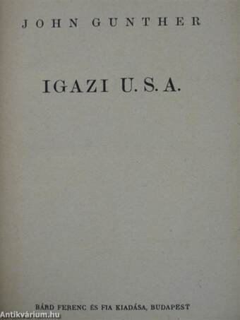 Igazi U. S. A.