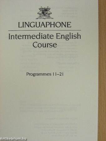 Linguaphone - English for Hungarian speakers - Textbook-Programmes 11-21-Advanced level