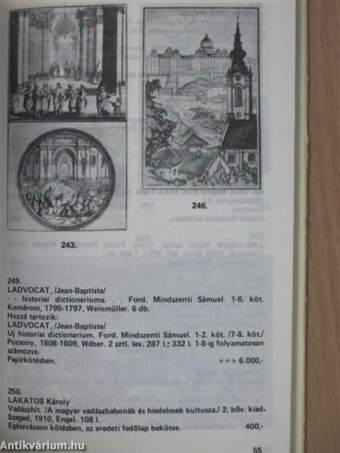 Az Állami Könyvterjesztő Vállalat antikvár könyvaukciója Budapesten 1983 novemberében