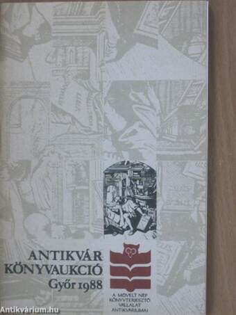 Antikvár Könyvaukció Győr, 1988