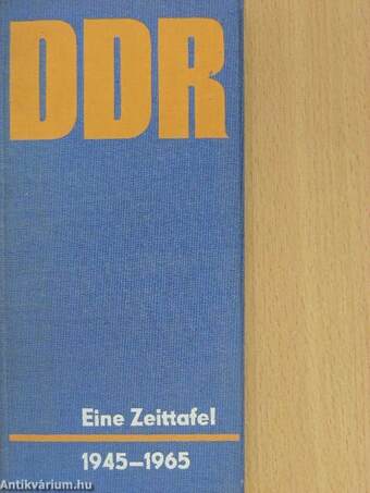 DDR - Eine Zeittafel 1945-1965