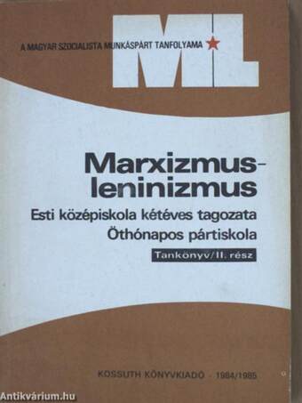 Marxizmus-leninizmus II.