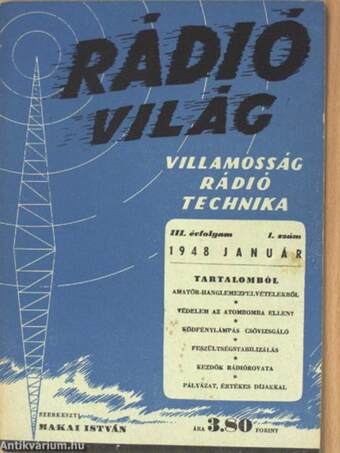 Rádióvilág 1948. január-augusztus