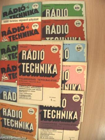 Rádió Technika 1948. január-augusztus/Rádió és Filmtechnika 1948. szeptember-december