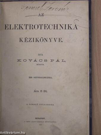 Az elektrotechnika kézikönyve