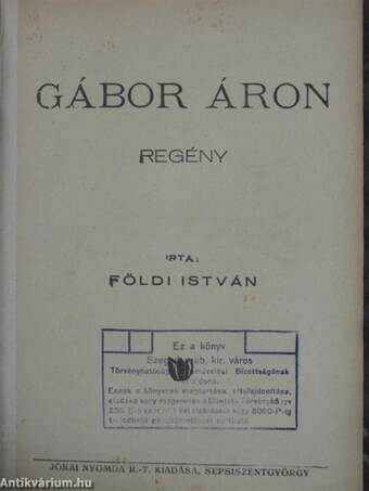 Gábor Áron